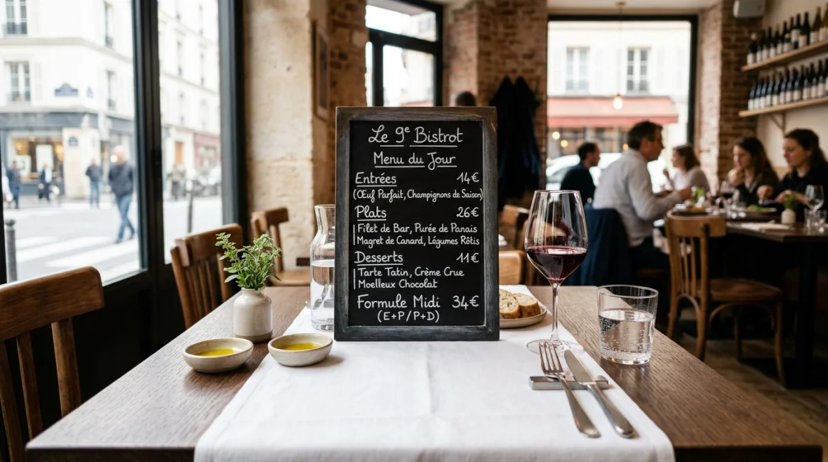 Trouver un restaurant de cuisine française dans le 9e arrondissement de Paris