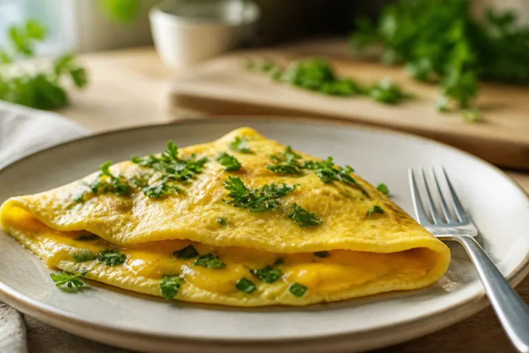 recette omelette aux fines herbes